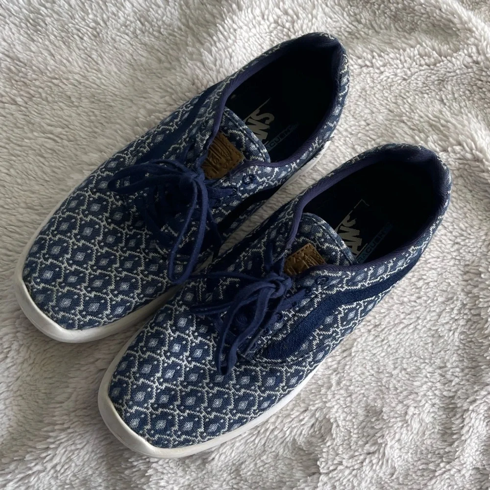 Vans blanket weave ultra cushion insole lace go sneakers